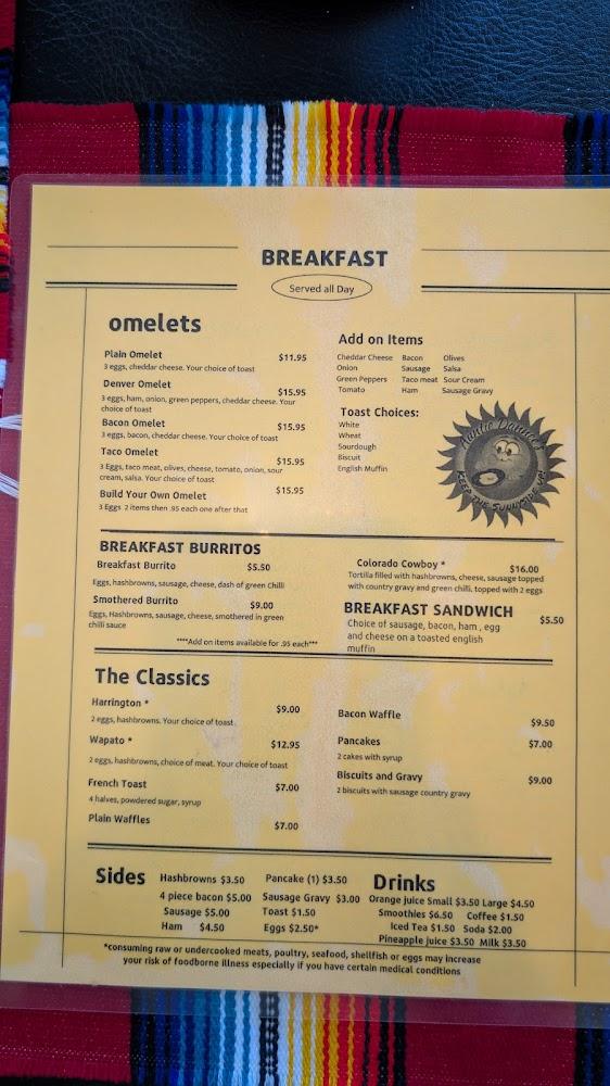 Auntie Dannee's Menu image 2